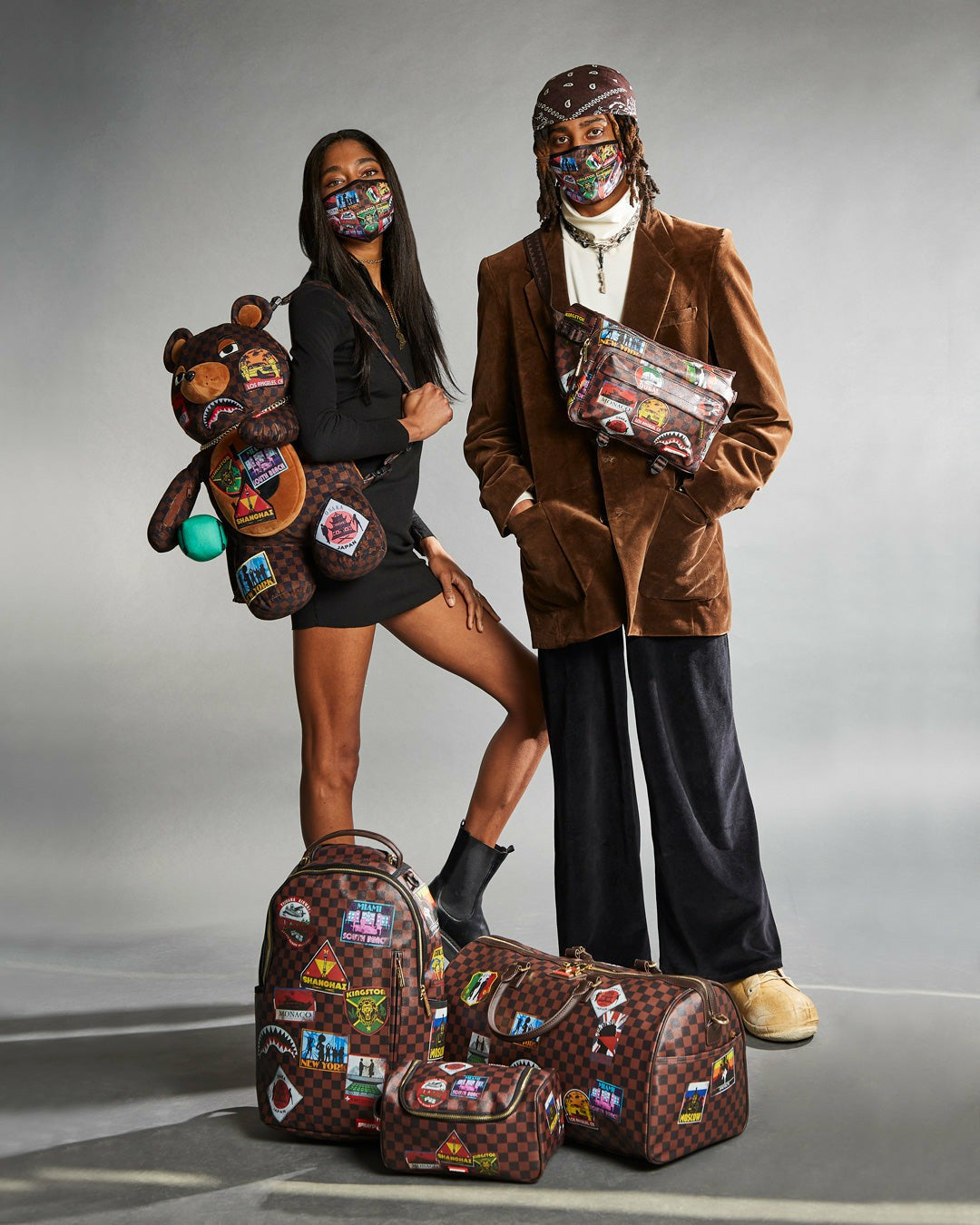 Sprayground - GLOBAL MOGUL MONEYBEAR TEDDYBEAR BACKPACK