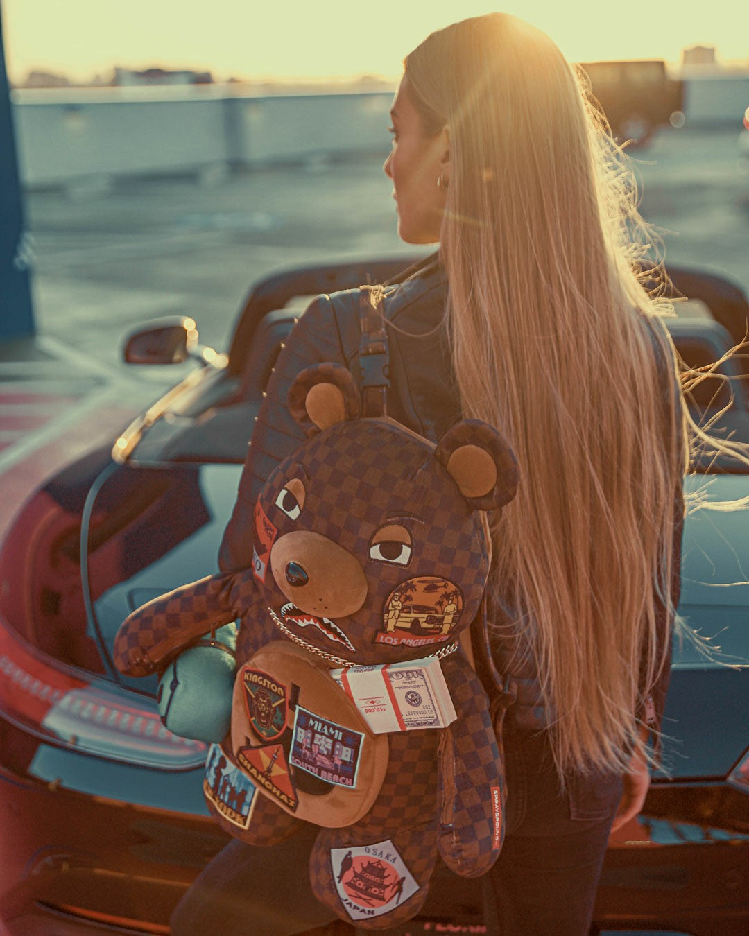 Sprayground - GLOBAL MOGUL MONEYBEAR TEDDYBEAR BACKPACK