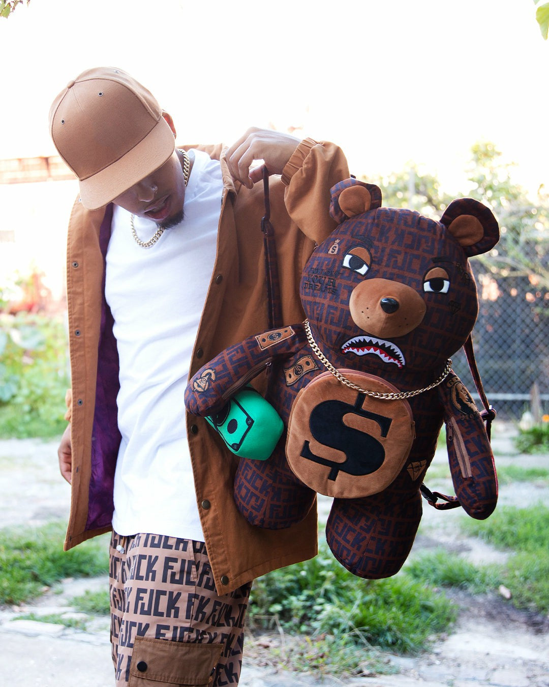Sprayground - OFFENDED MONEYBEAR TEDDYBEAR BACKPACK