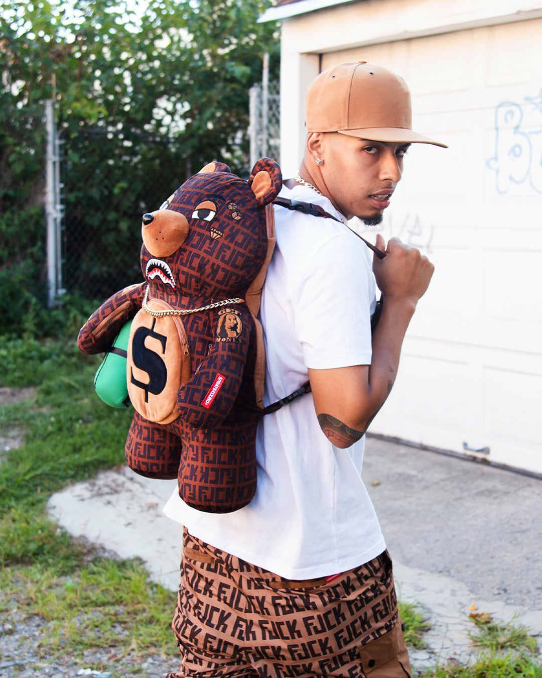 Sprayground - OFFENDED MONEYBEAR TEDDYBEAR BACKPACK