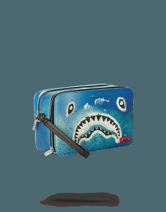 Sprayground - SHARK ISLAND TOILETRY AKA MONEY BAG