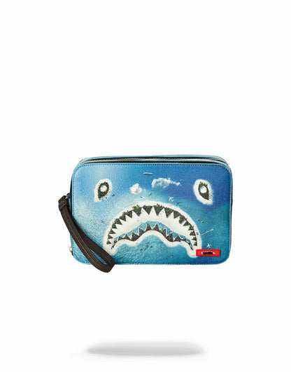 Sprayground - SHARK ISLAND TOILETRY AKA MONEY BAG