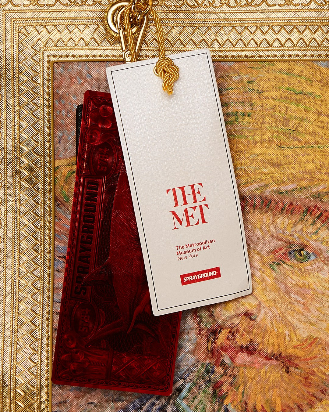 Sprayground - THE MET VAN GOGH FRAMED SELF-PORTRAIT TOTE