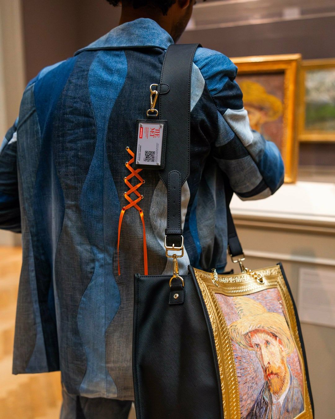 Sprayground - THE MET VAN GOGH FRAMED SELF-PORTRAIT TOTE