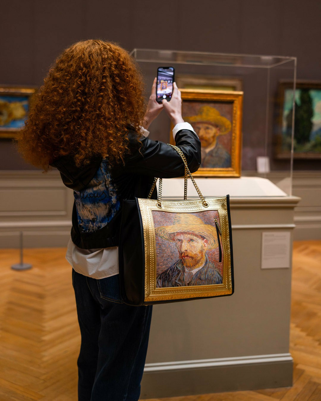 Sprayground - THE MET VAN GOGH FRAMED SELF-PORTRAIT TOTE