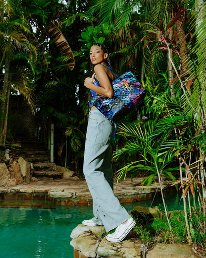 Sprayground - GLOW IN THE DARK CITY OF LIGHT TOTE
