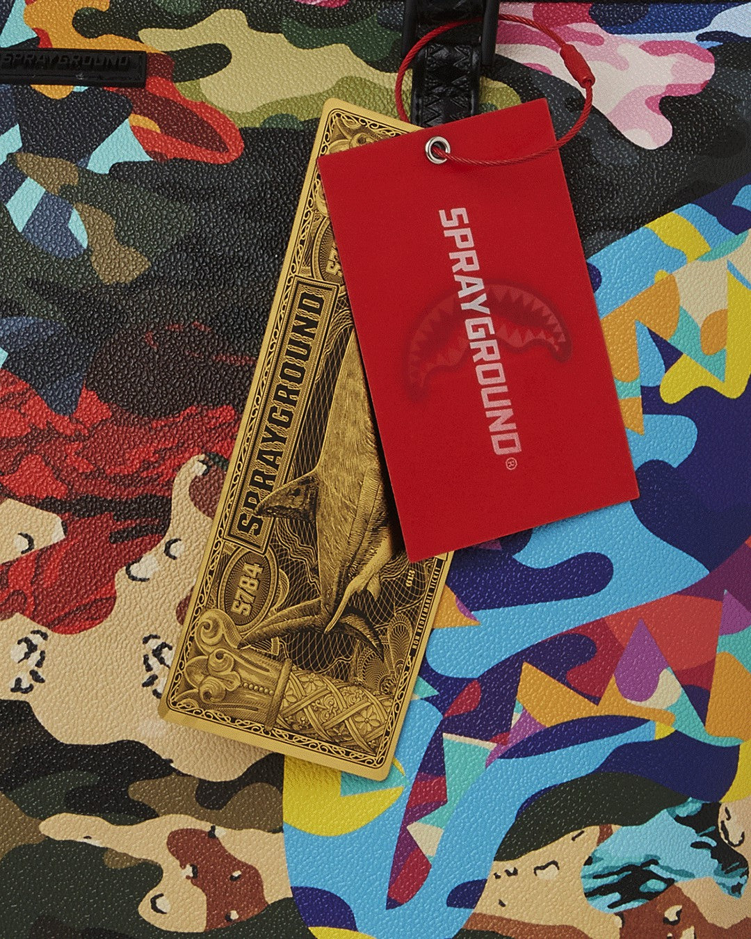 Sprayground - SLICED AND DICED CAMO TOTE