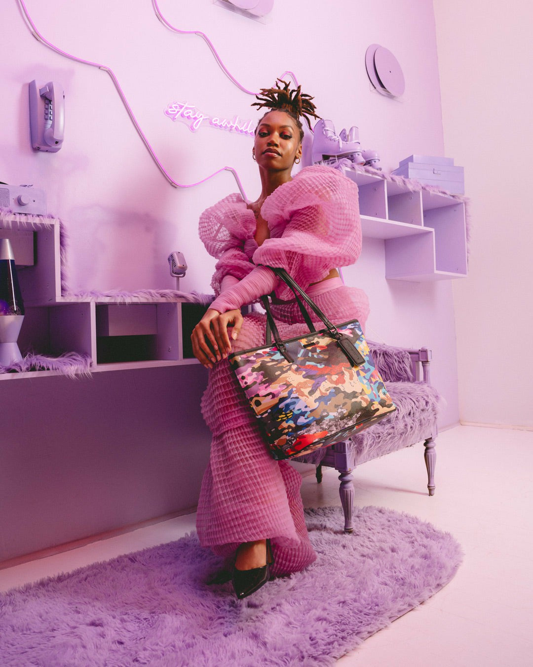 Sprayground - SLICED AND DICED CAMO TOTE