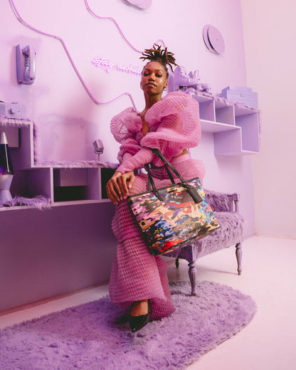 Sprayground - SLICED AND DICED CAMO TOTE