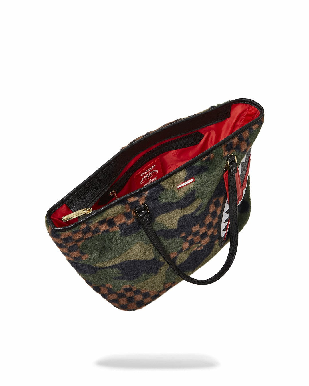 Sprayground - BIG SKY FUR SHARK TOTE