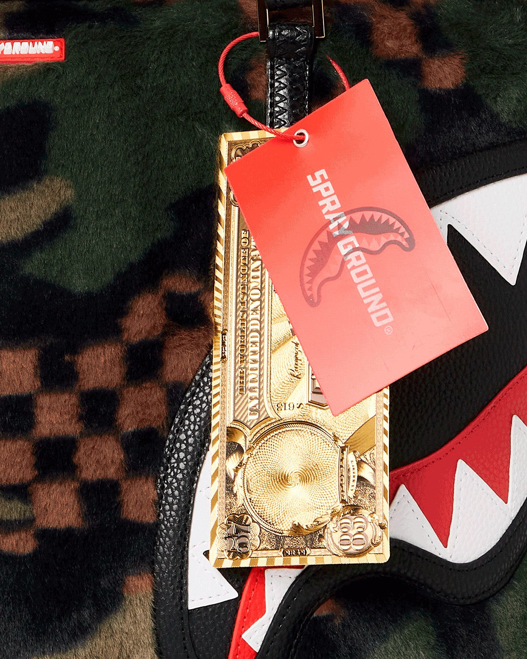 Sprayground - BIG SKY FUR SHARK TOTE