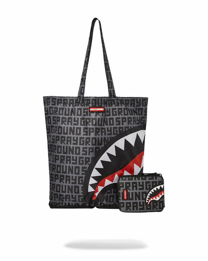 Sprayground - SHARKFINITY STEALTH PILOT PACKABLE TOTE