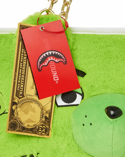 Sprayground - PLUSH MONEYBEAR TOTE (GREEN)