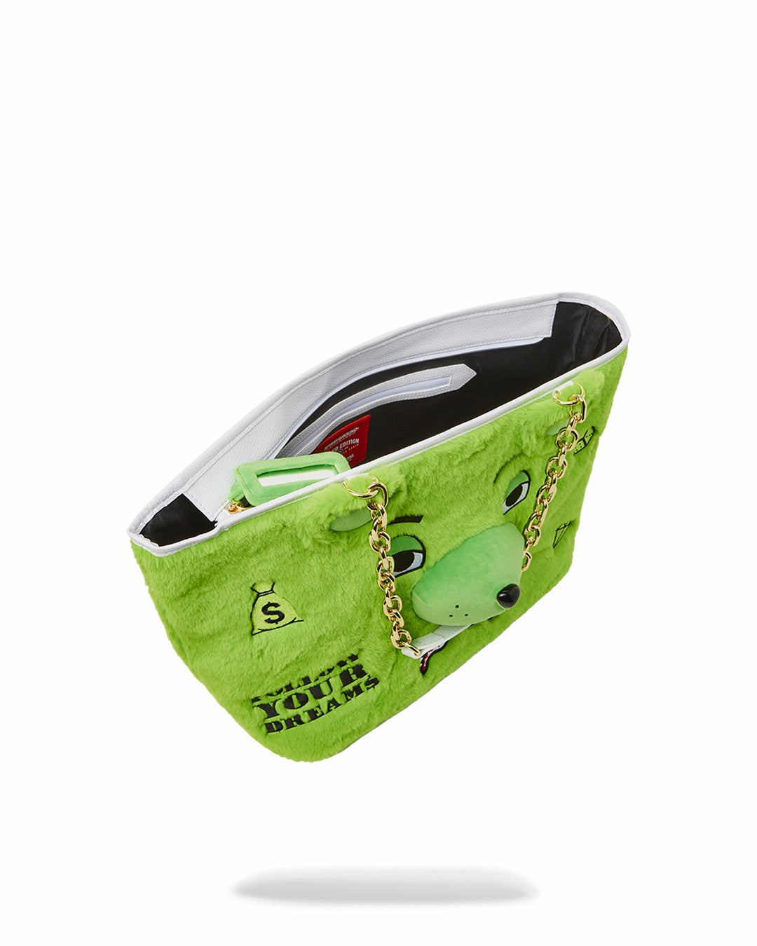 Sprayground - PLUSH MONEYBEAR TOTE (GREEN)