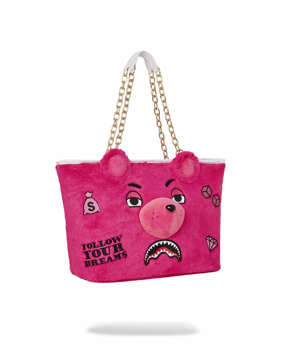 Sprayground - PLUSH MONEYBEAR TOTE (PINK)