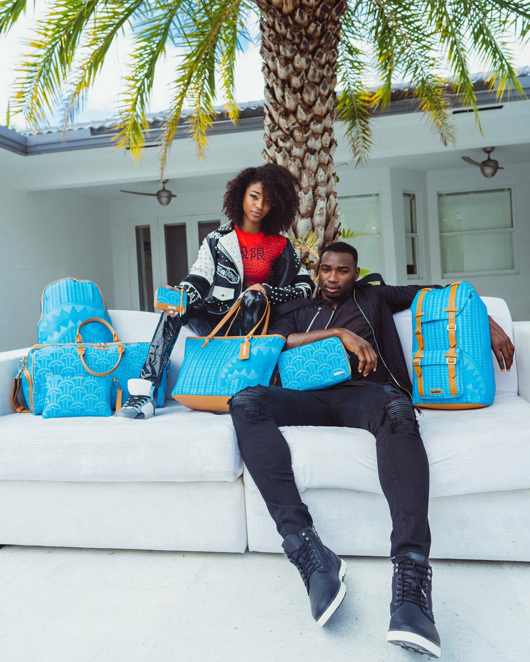Sprayground - ILLUCHAINS TURQ WALLET