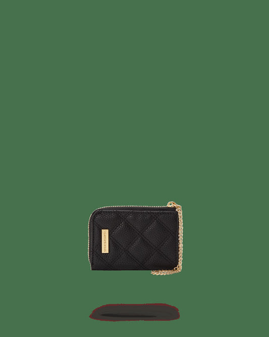 Sprayground - NOIR QUILT GOLD CHAIN SHARK WALLET
