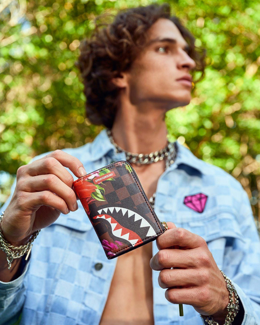 Sprayground - GARDEN OF SHARKS WALLET