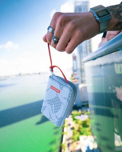 Sprayground - SHARK CHECK (WHITE) WALLET