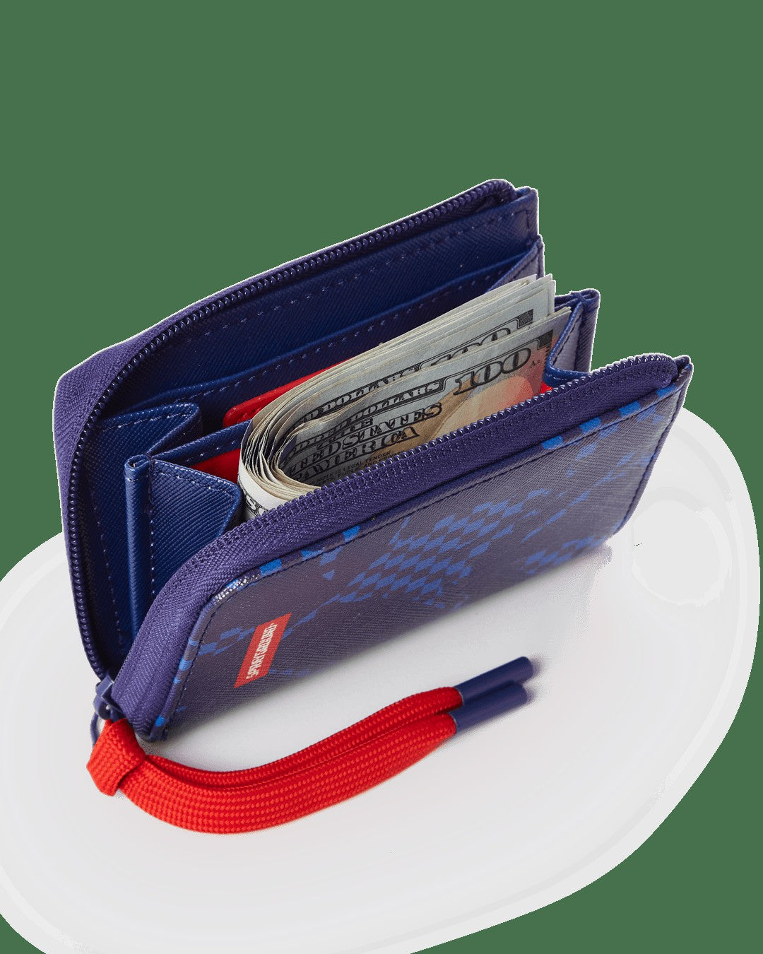 Sprayground - SHARK CHECK (BLUE) WALLET