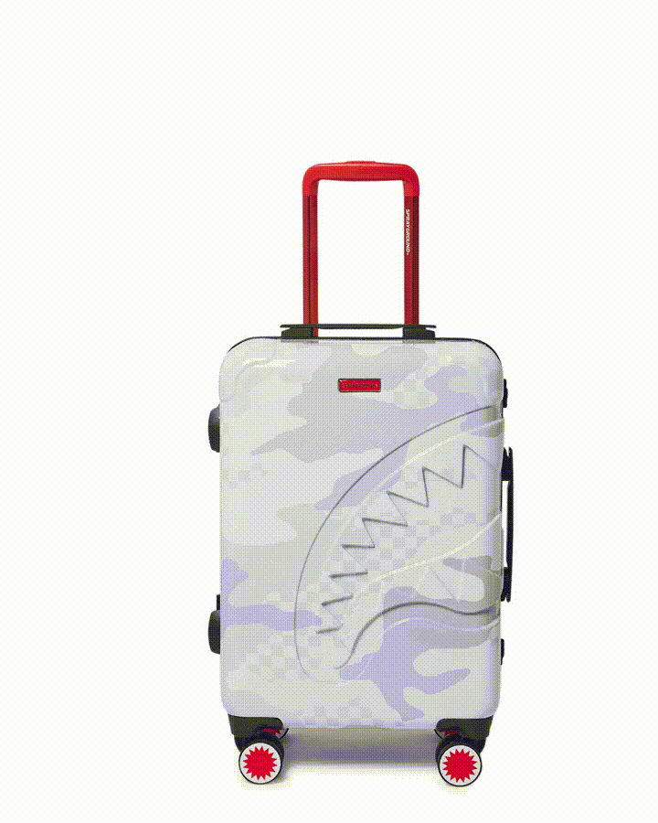 Sprayground - 3AM LE BLANC SHARKNAUTICS HARDSHELL CARRY-ON LUGGAGE