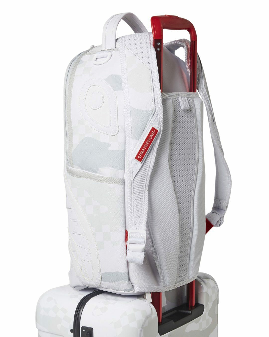 Sprayground - 3AM LE BLANC SHARKNAUTICS HARDSHELL CARRY-ON LUGGAGE