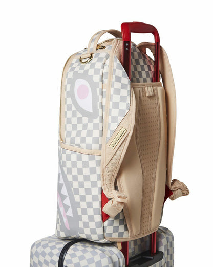 Sprayground - ROSE ALL DAY LA PALAIS SHARKNAUTICS HARDSHELL CARRY-ON LUGGAGE
