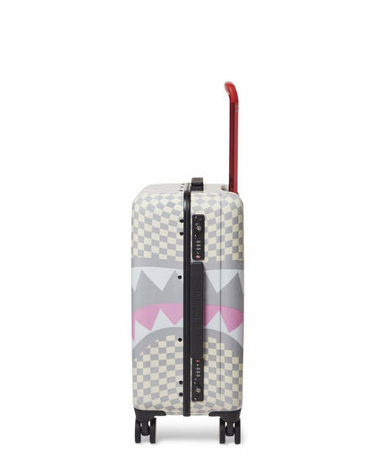 Sprayground - ROSE ALL DAY LA PALAIS SHARKNAUTICS HARDSHELL CARRY-ON LUGGAGE
