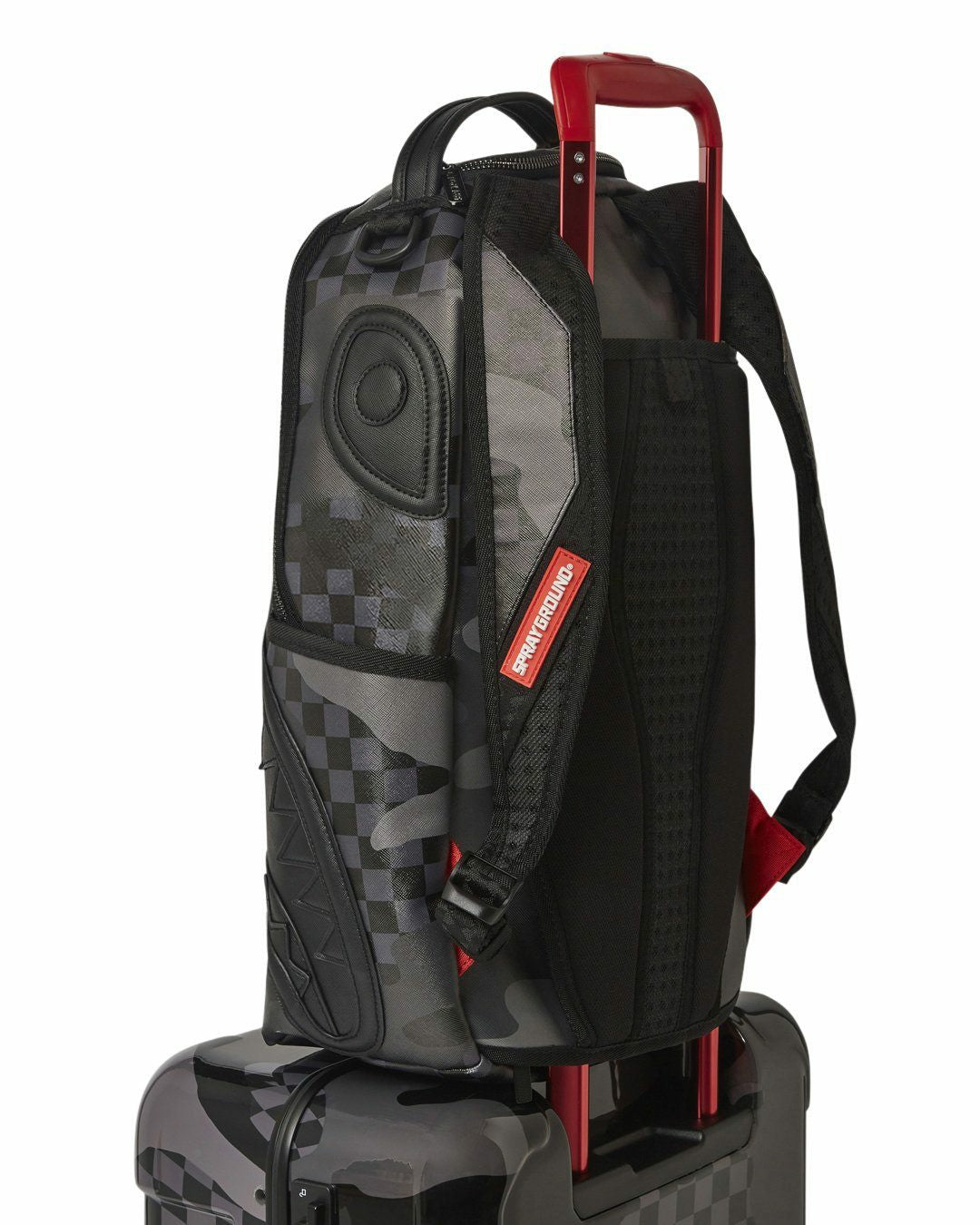 Sprayground - 3AM NEVER SLEEP SHARKITECTURE HARDSHELL CARRY-ON LUGGAGE
