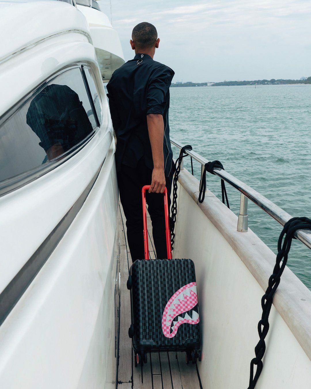 Sprayground - SHARKS IN CANDY CARRY-ON LUGGAGE