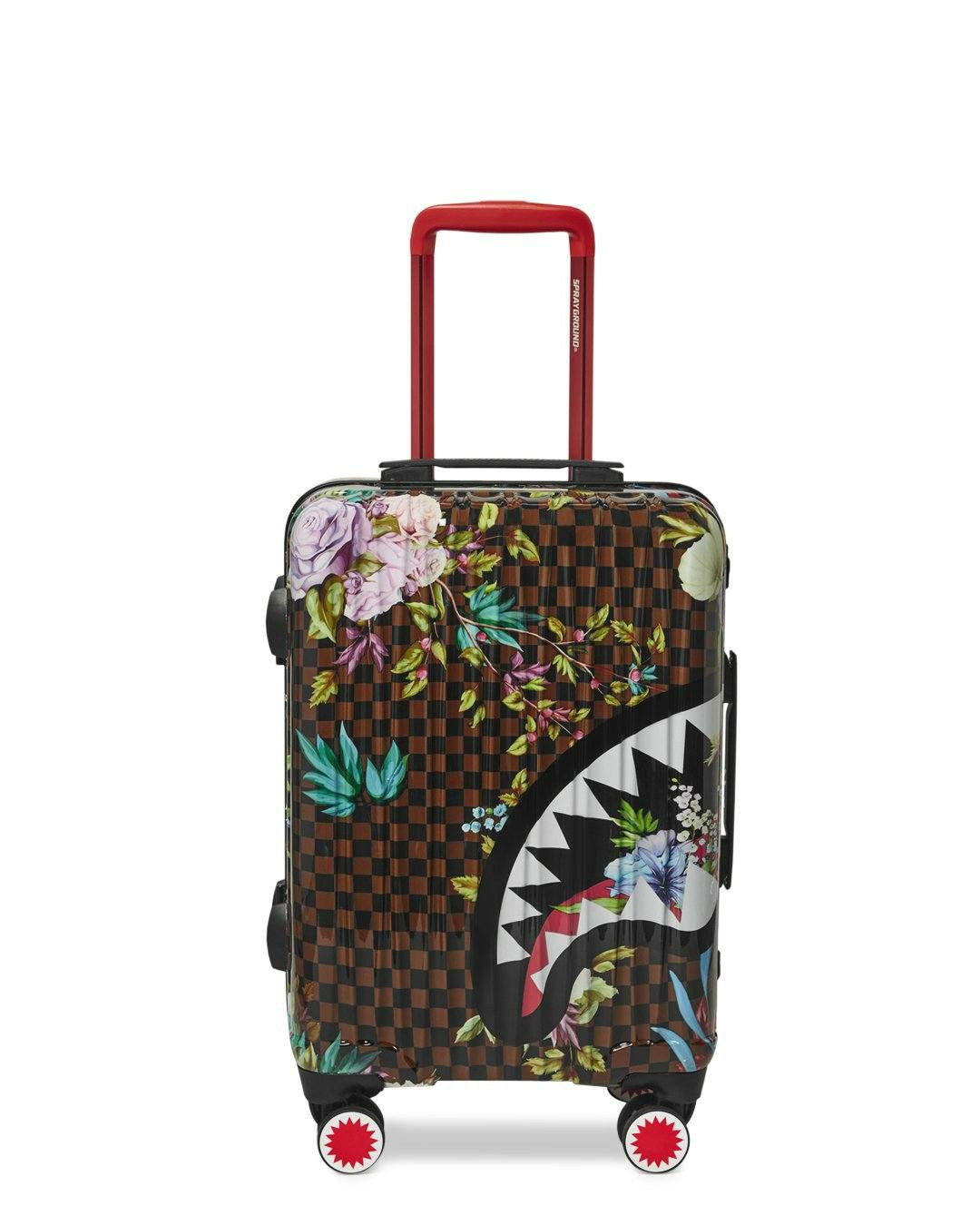 Sprayground - GARDEN OF SHARKS SHARKNAUTICS HARDSHELL CARRY-ON LUGGAGE