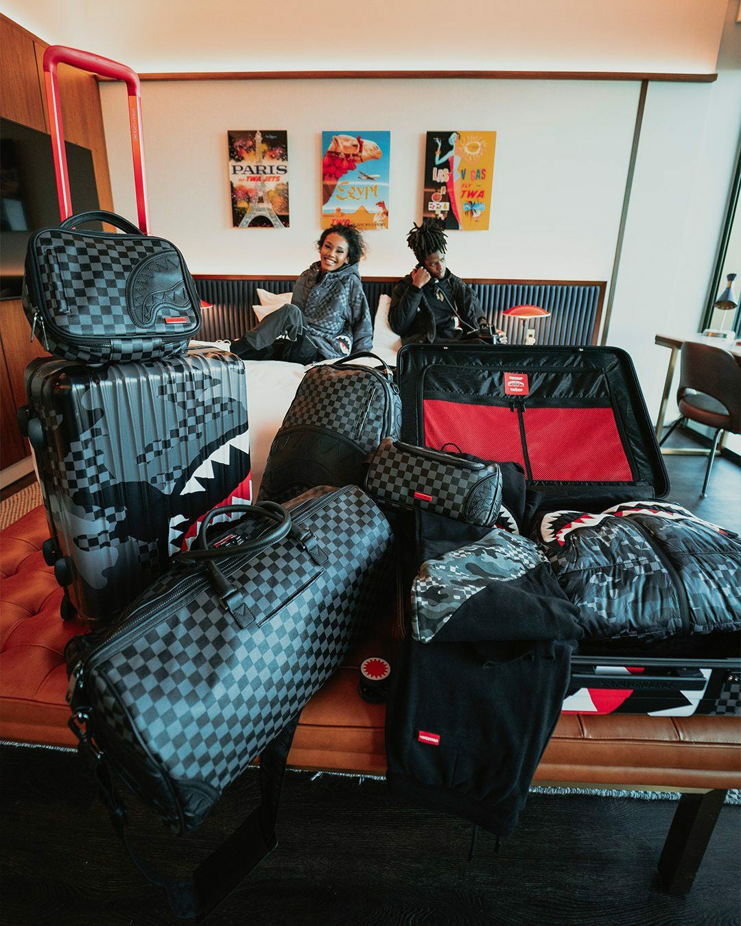 Sprayground - 3AM SHARKNAUTICS 22” CARRY-ON LUGGAGE