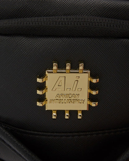 Sprayground - A.i.3 SHARK BITE BLACK GOLD BACKPACK (DLXV)