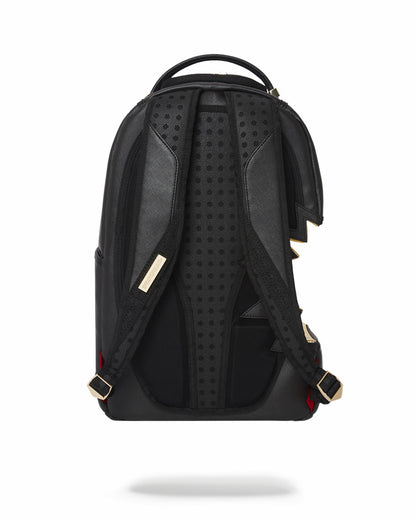 Sprayground - A.i.3 SHARK BITE BLACK GOLD BACKPACK (DLXV)
