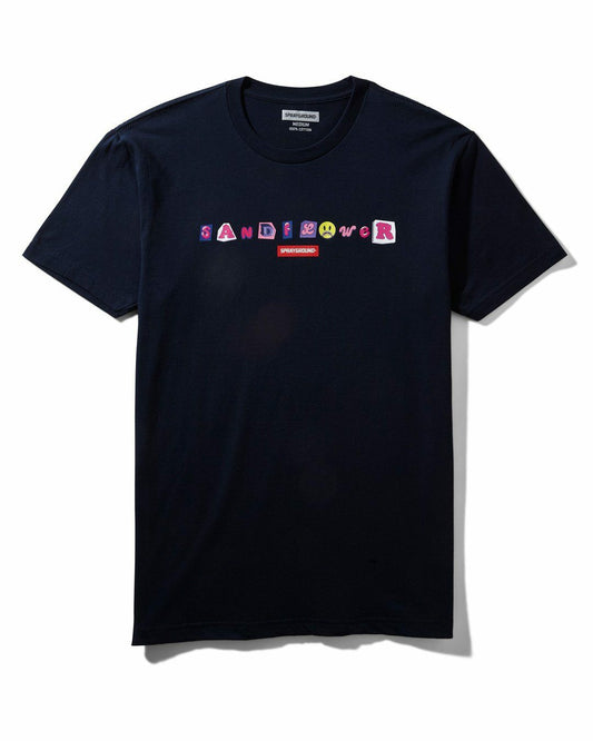 Sprayground - VIBE CHECK T-SHIRT (NAVY)