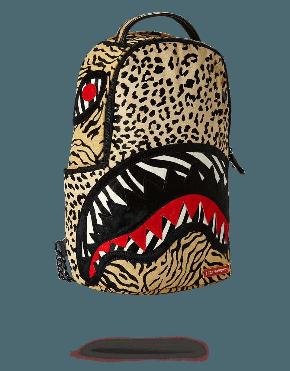 Sprayground - SAFARI SHARK (PONY HAIR/LEATHER) LIMITED TO 50 PCS