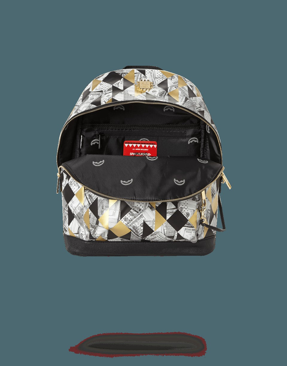 Sprayground - 6-STRAP FRACTAL MONEY EMPEROR