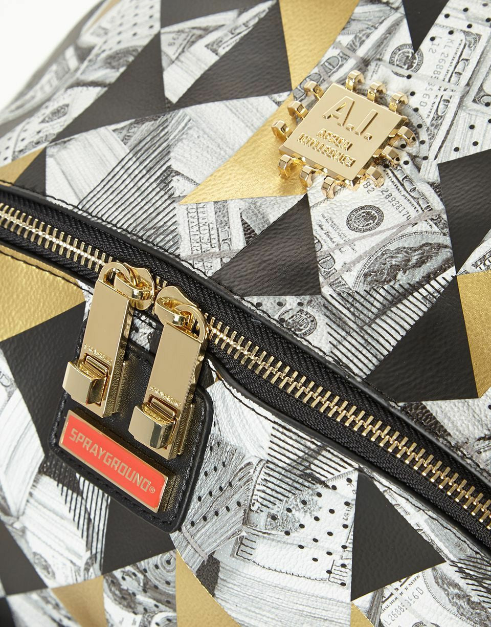 Sprayground - 6-STRAP FRACTAL MONEY EMPEROR
