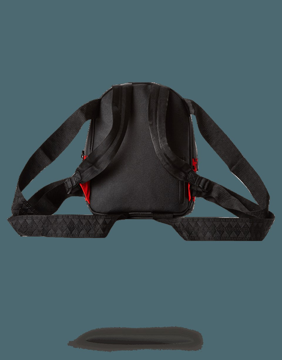 Sprayground - 6-STRAP RED LEOPARD EMPRESS (PONY HAIR)
