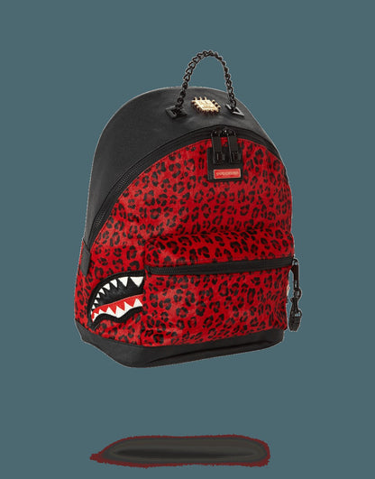 Sprayground - 6-STRAP RED LEOPARD EMPRESS (PONY HAIR)