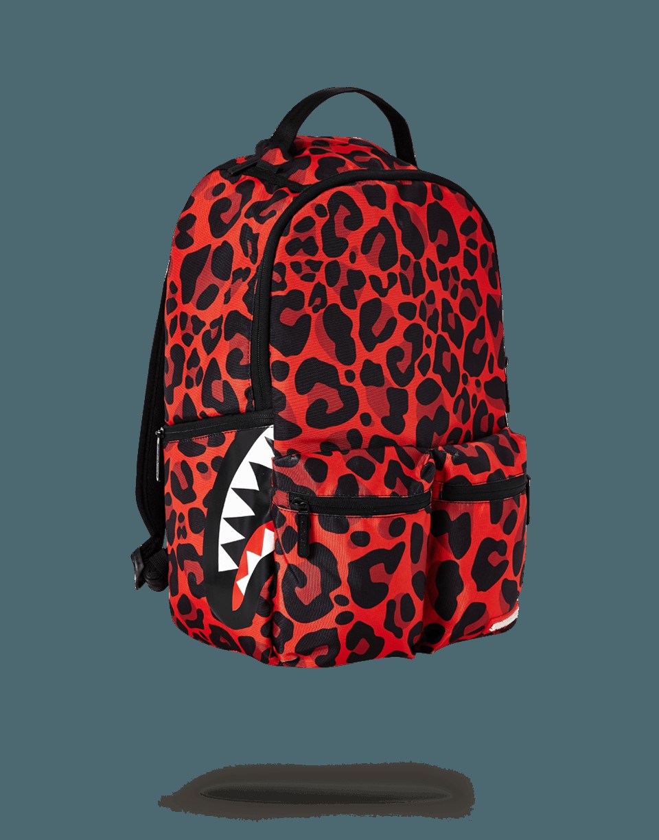 Sprayground - RED LEOPARD DOUBLE CARGO