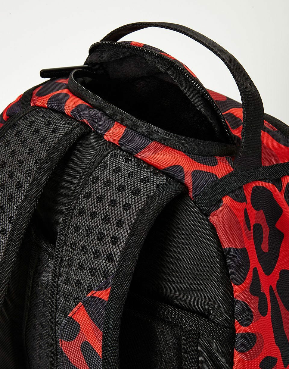 Sprayground - RED LEOPARD DOUBLE CARGO
