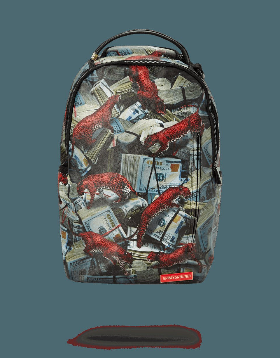 Sprayground - RED LEOPARD MONEY
