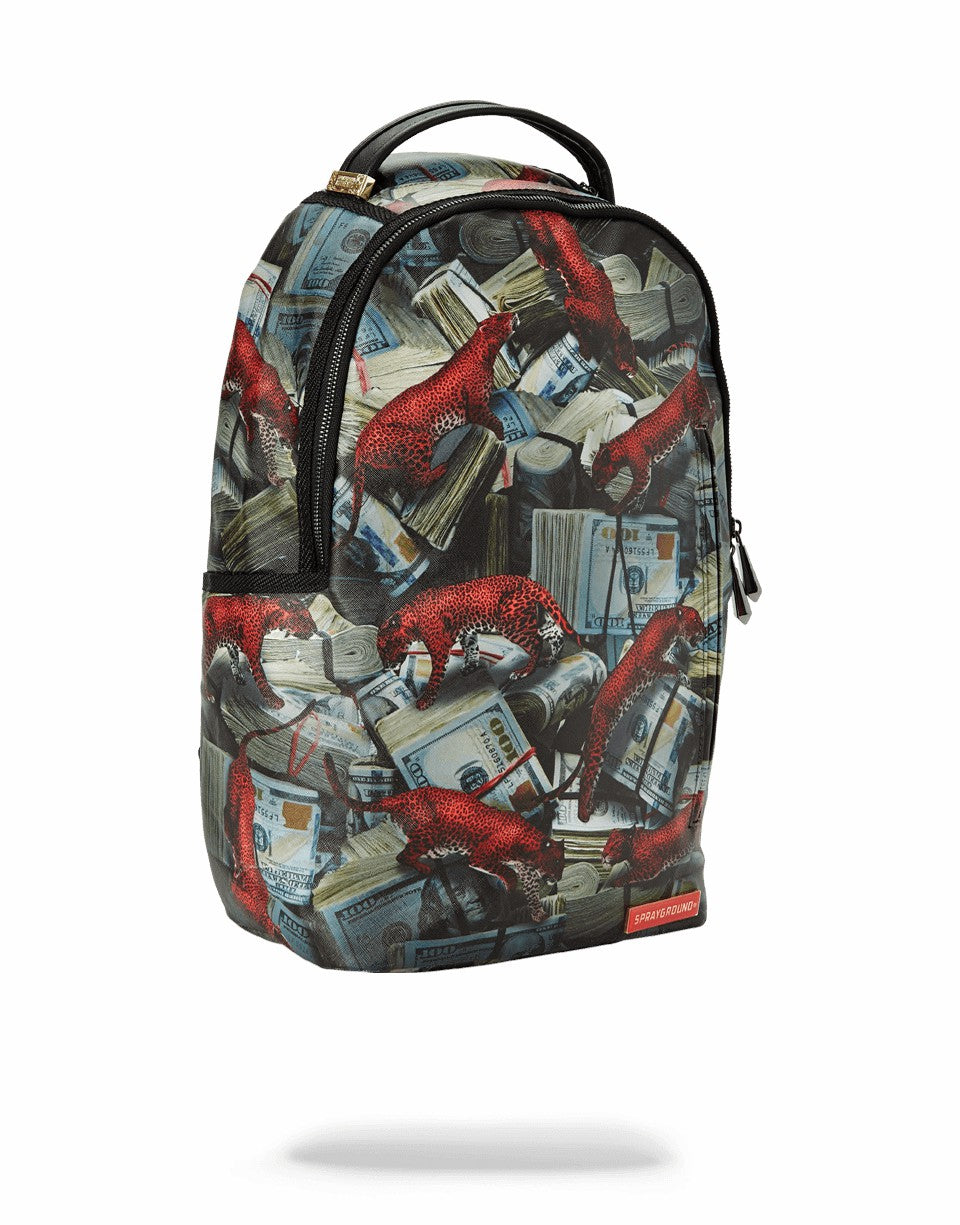 Sprayground - RED LEOPARD MONEY