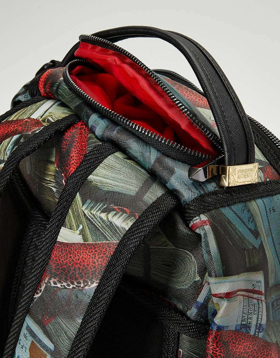 Sprayground - RED LEOPARD MONEY