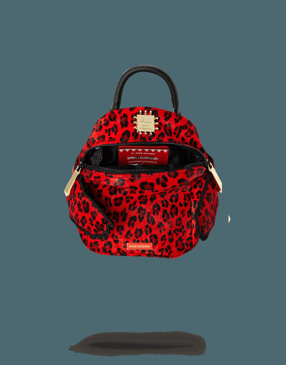 Sprayground - RED LEOPARD ANGEL (PONY HAIR)