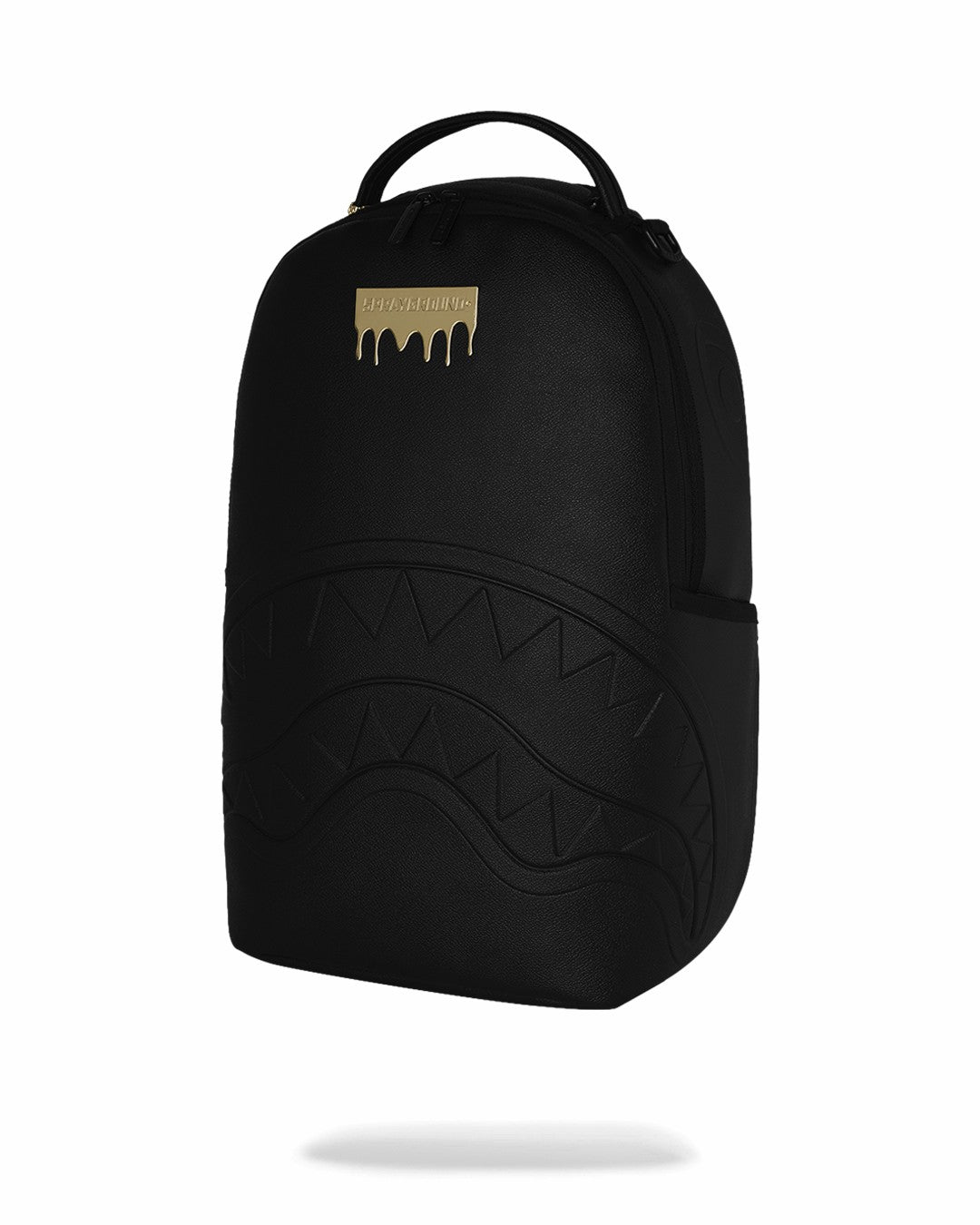 Sprayground - GOLD BRICK DRIP BLACK BACKPACK