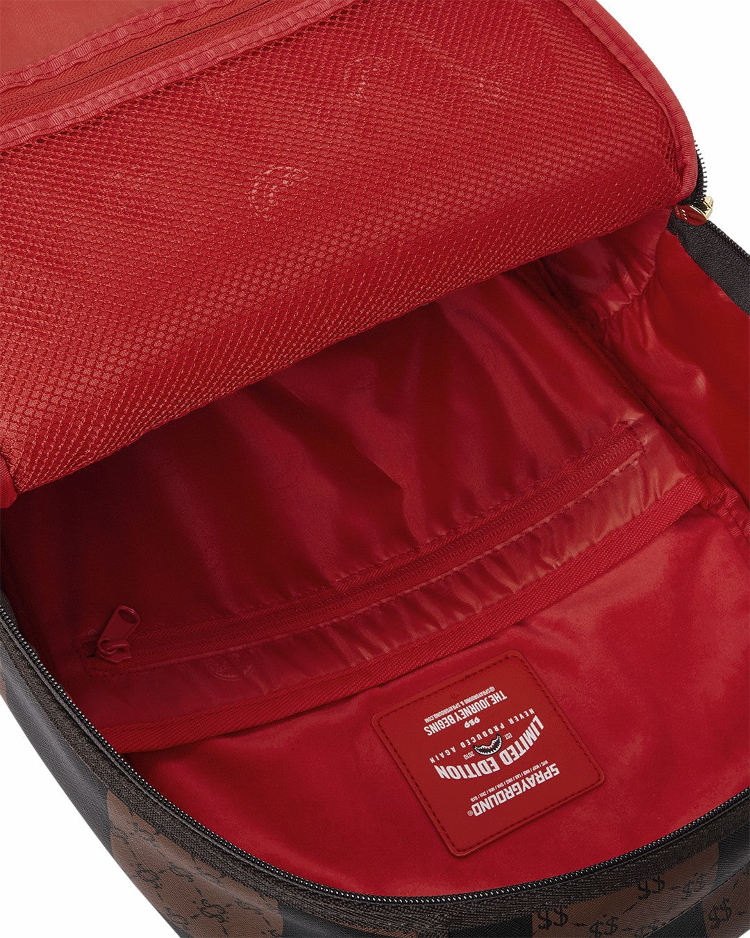 Sprayground - THAT BIG CHECK SHARK BACKPACK
