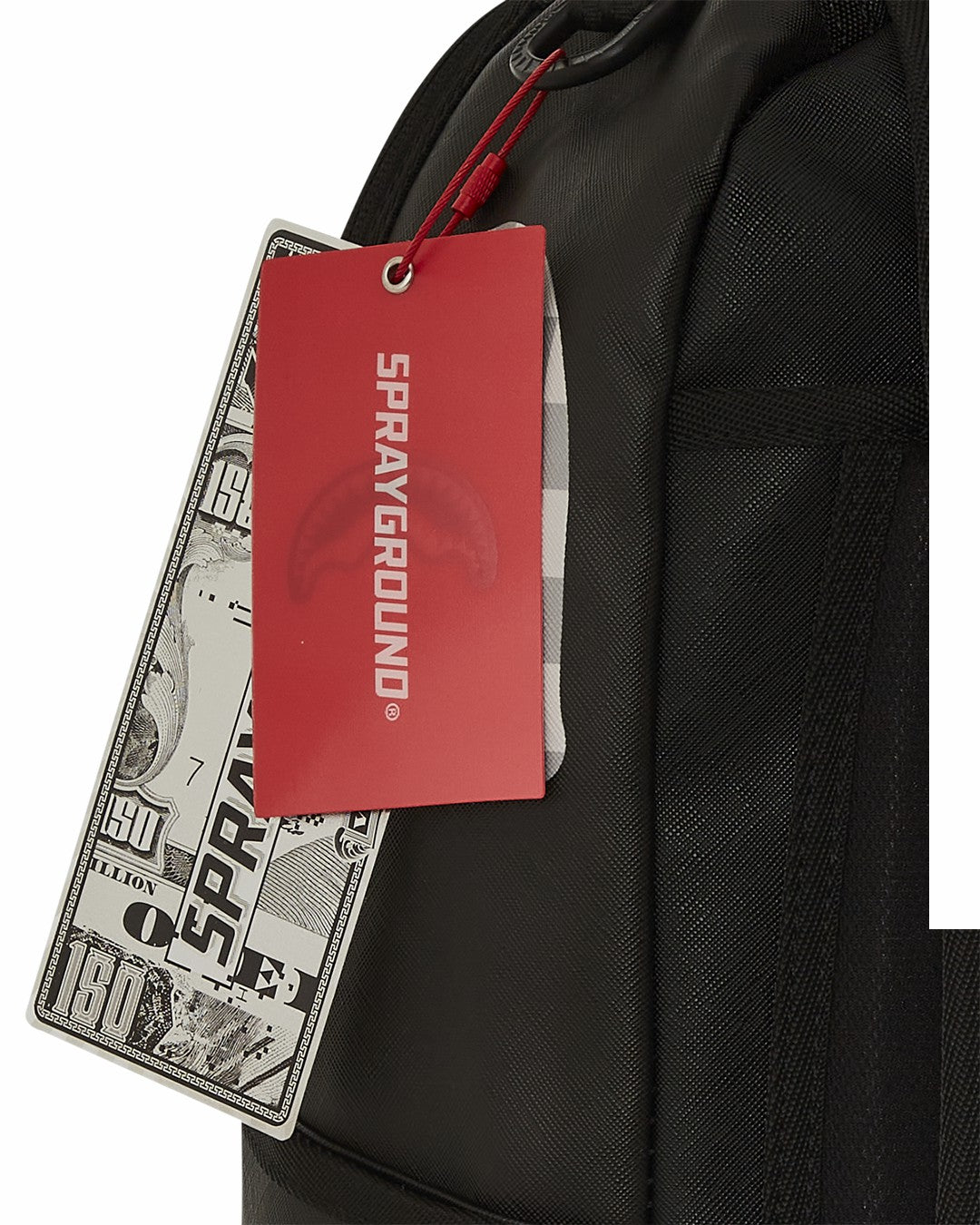 Sprayground - SHARK CENTRAL CREAM BLACK CHECK BACKPACK