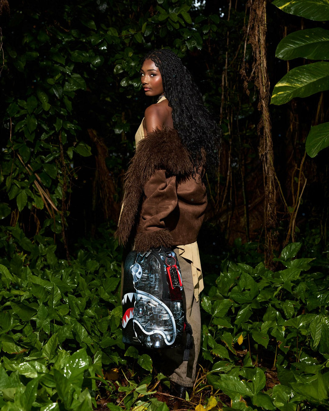 Sprayground - FOUNDATION LADY DEMERZEL ROBOTIC SHARK BACKPACK